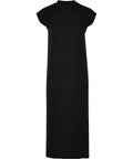 Women’s long extended shoulder dress