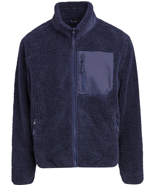 Bonded sherpa jacket