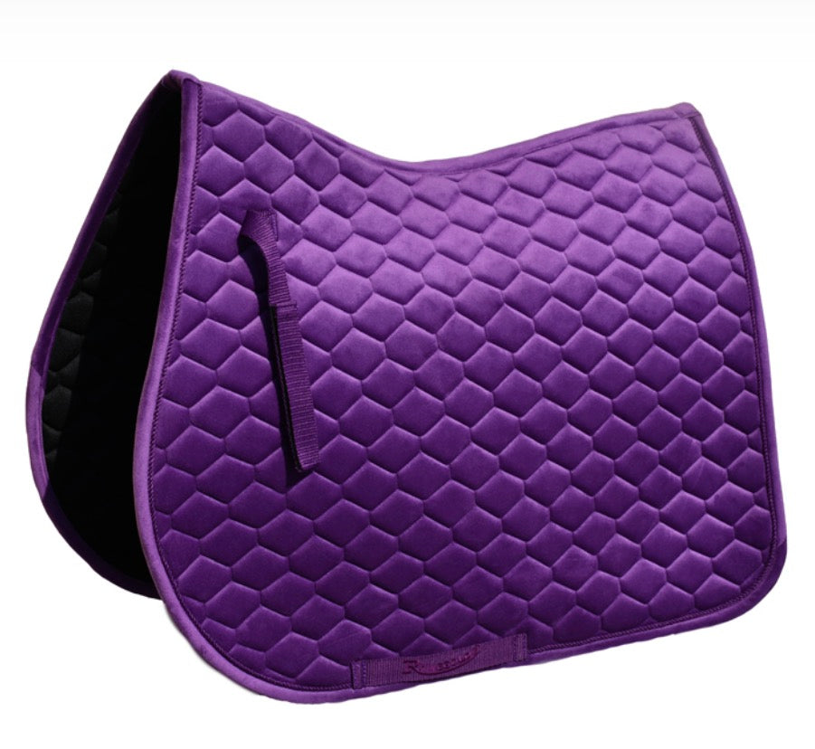 Velvet Hexagon GP Saddle Pad