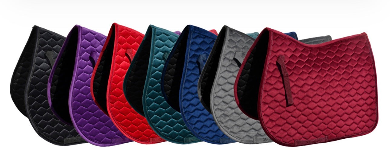 Velvet Hexagon GP Saddle Pad
