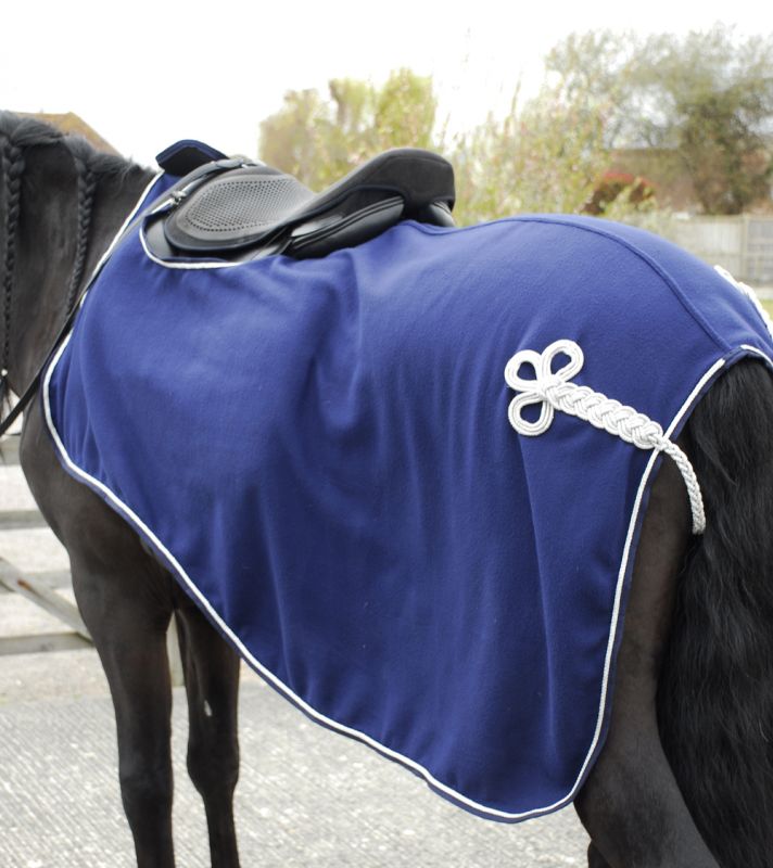Rhinegold Fleece Cutaway Ride-On Rug - Available for personalisation