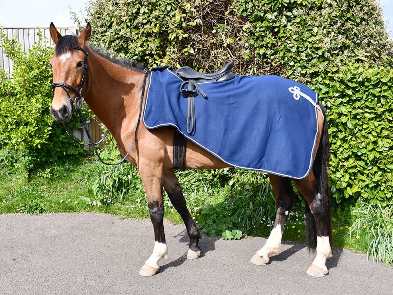 Rhinegold Fleece Cutaway Ride-On Rug - Available for personalisation