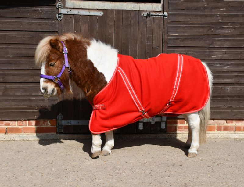 Rhinegold Mini Fleece Rug - Embroidered Personalisation Available