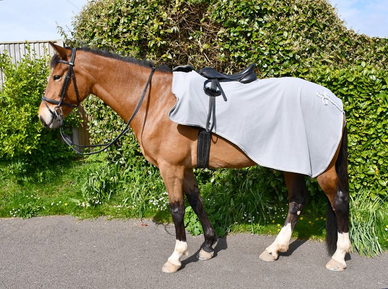 Rhinegold Fleece Cutaway Ride-On Rug - Available for personalisation