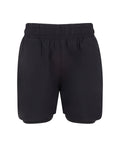 Kids double-layer sports shorts